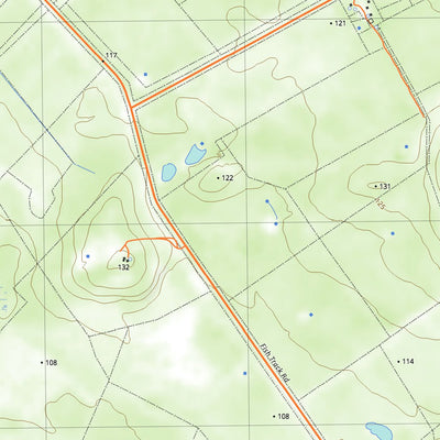 nswtopo 2528-3N TWO PEOPLES BAY NORTH digital map