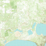 nswtopo 2528-3S TWO PEOPLES BAY SOUTH digital map