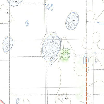 nswtopo 2528-4N NOORUBUP NORTH digital map