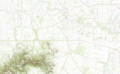 nswtopo 2529-2N ELLEN PEAK NORTH digital map