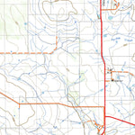 nswtopo 2529-N KEBARINGUP & BORDEN digital map