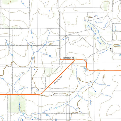 nswtopo 2531-S MERILUP & LAKE DOROTHY digital map