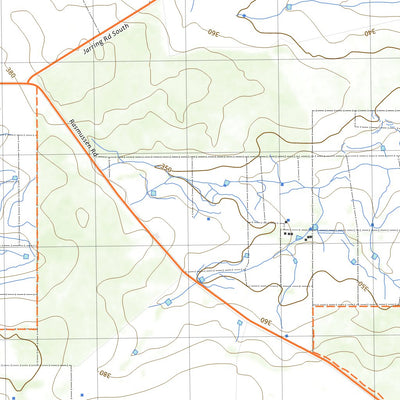 nswtopo 2531-S MERILUP & LAKE DOROTHY digital map