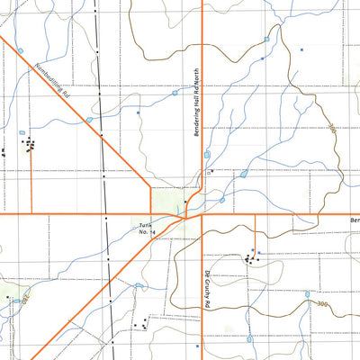 nswtopo 2533-S KURRENKUTTEN & BENDERING digital map