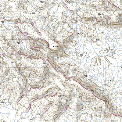 nswtopo 2551-N BUBBAWALYEE & BALGARA digital map
