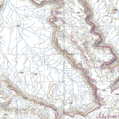 nswtopo 2554-N MUNGAROONA RANGE & MUMBILLINA digital map