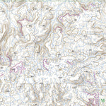 nswtopo 2554-N MUNGAROONA RANGE & MUMBILLINA digital map
