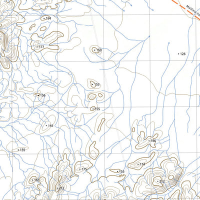 nswtopo 2555-N MOUNT SATIRIST & FRIENDLY CREEK digital map