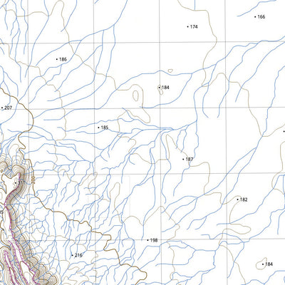 nswtopo 2555-S CHEEARRA & YANDEEARA digital map