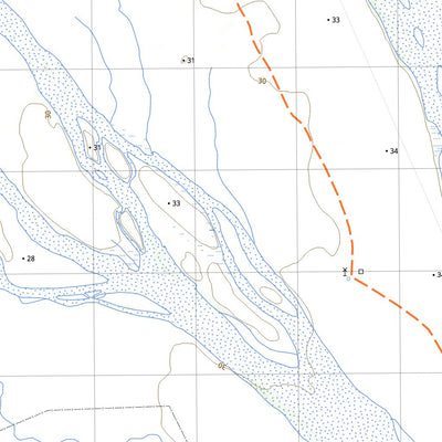nswtopo 2556-N PEAWAH & MOORAMBINE digital map
