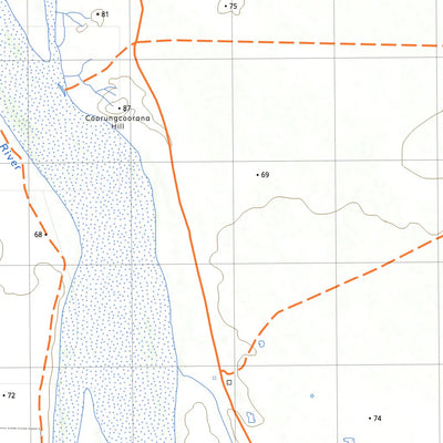 nswtopo 2556-S MALLINA & COORUNGCOORANA digital map