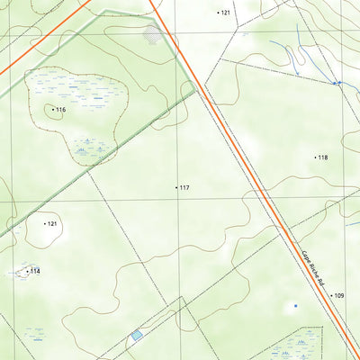 nswtopo 2628-4N HAUL OFF ROCK NORTH digital map