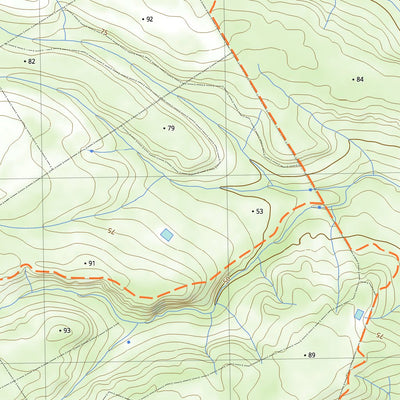 nswtopo 2628-4N HAUL OFF ROCK NORTH digital map