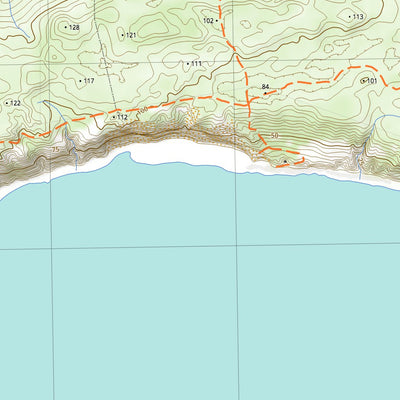 nswtopo 2628-4S HAUL OFF ROCK SOUTH digital map