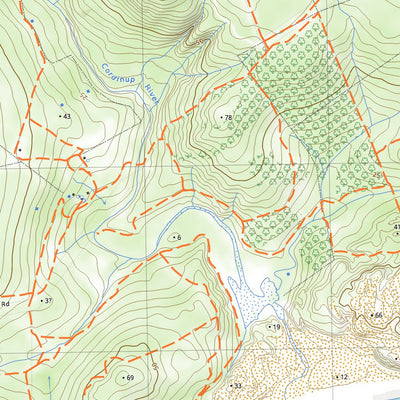 nswtopo 2628-4S HAUL OFF ROCK SOUTH digital map