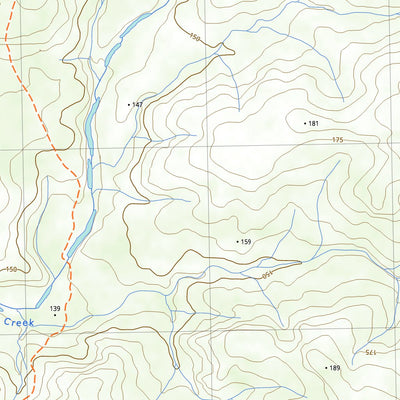 nswtopo 2629-1S PENIUP SOUTH digital map