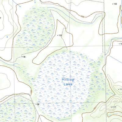 nswtopo 2629-2N MOUNT GROPER NORTH digital map