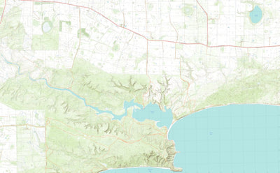 nswtopo 2629-2S MOUNT GROPER SOUTH digital map