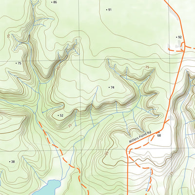nswtopo 2629-2S MOUNT GROPER SOUTH digital map