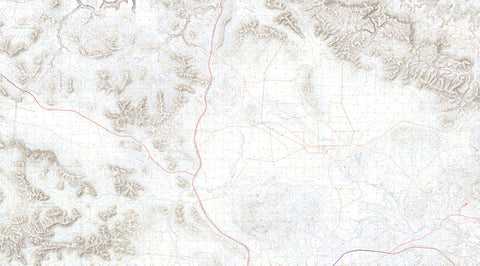 nswtopo 2652-N MOUNT WINDELL & MUNJINA digital map
