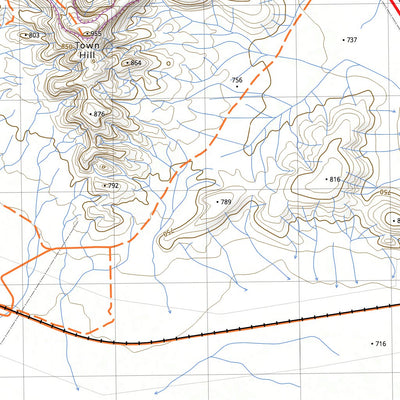 nswtopo 2652-S MOUNT MEHARRY & LEISKER digital map