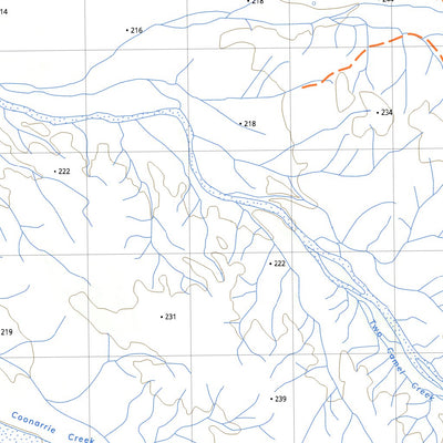 nswtopo 2654-N MOUNT GRATWICK & WOODSTOCK digital map