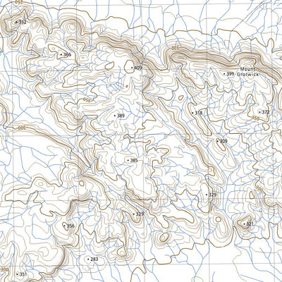 nswtopo 2654-N MOUNT GRATWICK & WOODSTOCK digital map