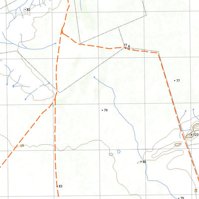 nswtopo 2656-S INDEE & LYNAS digital map