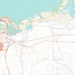 nswtopo 2657-S PORT HEDLAND & POONDANO digital map