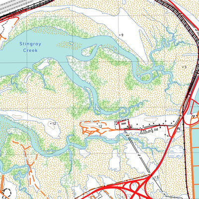 nswtopo 2657-S PORT HEDLAND & POONDANO digital map