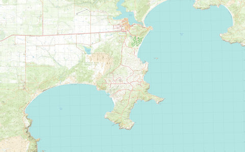nswtopo 2729-2S BREMER SOUTH digital map