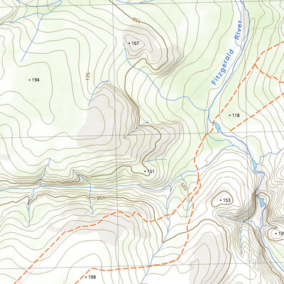 nswtopo 2730-2S JACUP SOUTH digital map