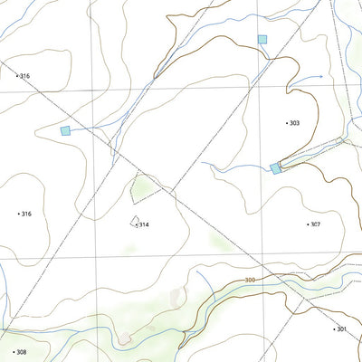 nswtopo 2730-3N TWERTUP NORTH digital map