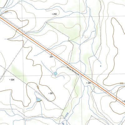 nswtopo 2730-3N TWERTUP NORTH digital map