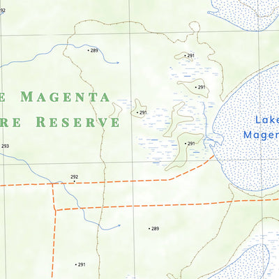 nswtopo 2730-4N CAMERON CREEK NORTH digital map