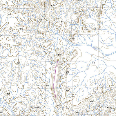 nswtopo 2753-N WESTERN SHAW RIVER & BOOTHERINA digital map