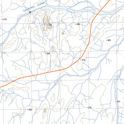 nswtopo 2754-N MUNDINE & HILLSIDE digital map