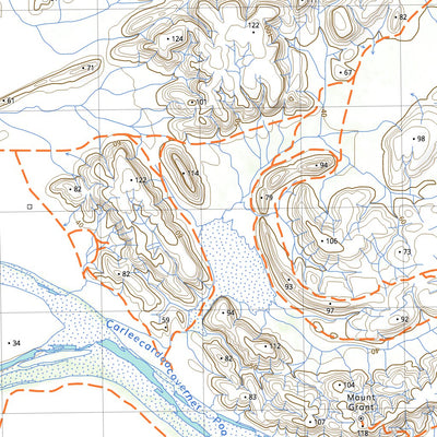 nswtopo 2757-S STRELLEY & NANYONG digital map