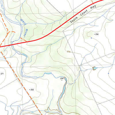 nswtopo 2830-4S MAINNERUP SOUTH digital map