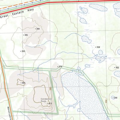 nswtopo 2835-S YELLOWDINE & KARALEE digital map