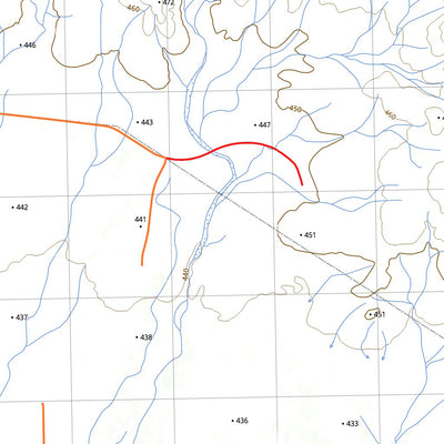 nswtopo 2853-S WARRIE & CHICHESTER digital map
