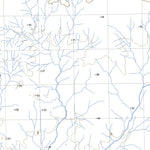 nswtopo 2857-S GOLDSWORTHY & FLORRIES WELL digital map
