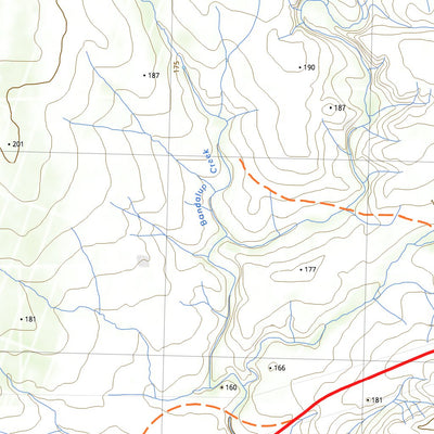 nswtopo 2930-1N BANDALUP NORTH digital map