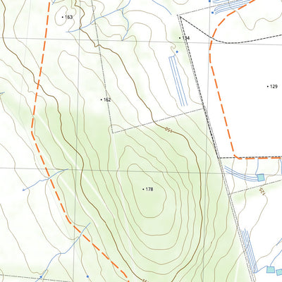 nswtopo 2930-1S BANDALUP SOUTH digital map