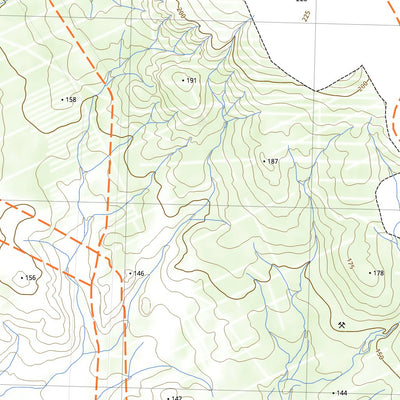 nswtopo 2930-1S BANDALUP SOUTH digital map