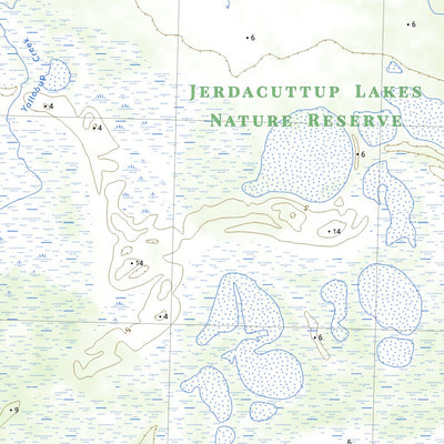 nswtopo 2930-2S JERDACUTTUP SOUTH digital map