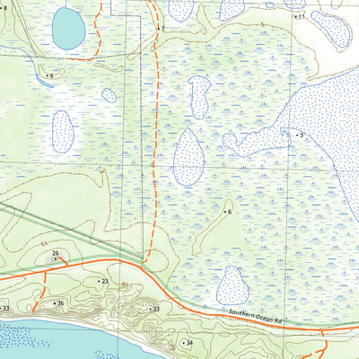 nswtopo 2930-2S JERDACUTTUP SOUTH digital map