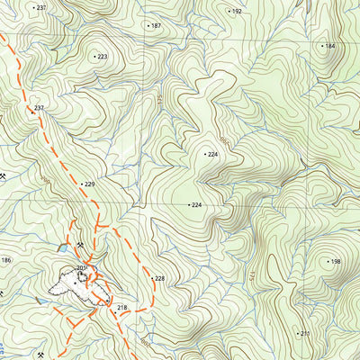 nswtopo 2930-4S RAVENSTHORPE SOUTH digital map