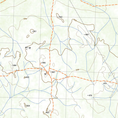 nswtopo 2936-N BREAKAWAY & PILAMING digital map