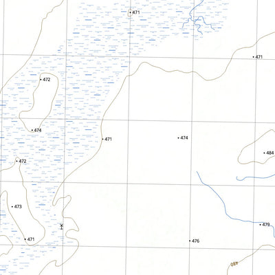 nswtopo 2953-S NOREENA DOWNS & WADRA CREEK digital map